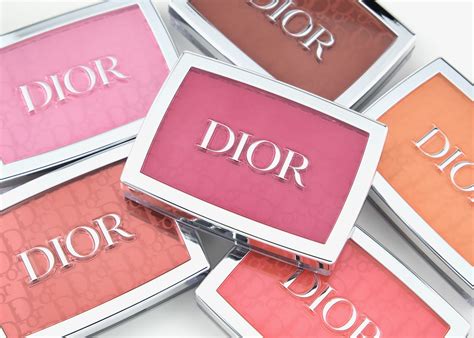 new dior blush|Dior blush with flushed cheeks.